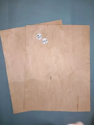 2 Consecutive Sheets Of Figured Maple Veneer Marquetry Dashboard Guitar Eb159 • £15