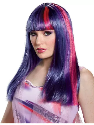 Womens My Little Pony The Movie Twilight Sparkle Wig Costume Accessory • $27.98