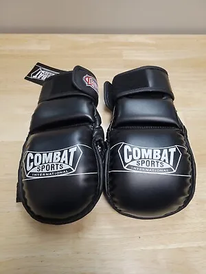Combat Sports MMA Sparring Gloves  Size Regular UFC Kickboxing BJJ Karate Boxing • $29.99