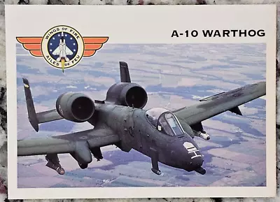 A-10 Warthog 1992 Wings Of Fire Plane Jet Panini Card #3               (YY) • $1.88