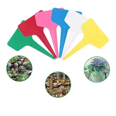 £2.99 • Buy 30pcs  Plastic Plant Labels Garden Markers Gardening ID Name Tags Herbs Pots
