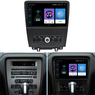 For 2010-2014 Ford Mustang 10.1 Car Stereo Radio Android 13 GPS Navi WIFI RDS • $189.99