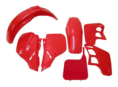 Body Plastic Side Cover Cherry Fighting Red Fits Honda 89-90 CR 125 88-89 CR 250 • $299.99