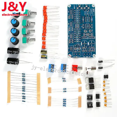 NE5532 HIFI OP-AMP Amplifier Volume Tone EQ Control Board Preamplifier DIY Kits • $5.92