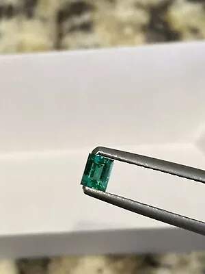 Colombian Muzo Emerald 0.225ct No Oil - Exceptional Color! 3.72 X 3.02 X 2.52mm • $75