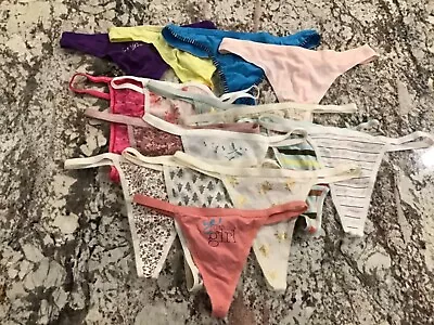 $25.95 • Buy True Vintage Victoria Secret Signature Waistband V-String / Thong