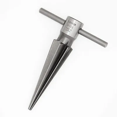 METAL REAMER 6mm-30mm Taper Hole Reamer Sharp Carbon Steel Japan Engineer TR-04 • £17.99