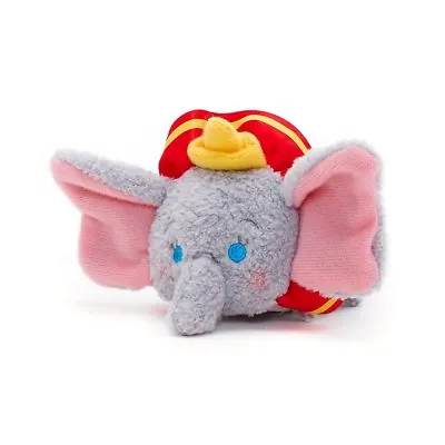 Disney Store Tsum Tsum 3.5  Dumbo The Elephant Soft Mini Plush New With Tags • $12.95