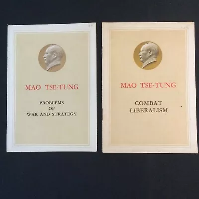 Mao Tse-tung Selected Works Volume II - Combat Liberalism & Prob. Of War.. 1966 • $15.99