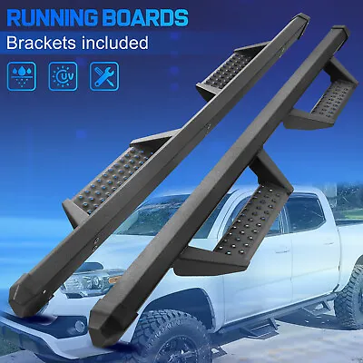 3  Running Boards Fit 99-16 Ford F250 Superduty Crew Cab Drop Bar Side Step BCKA • $175.88