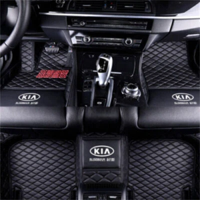 $84.55 • Buy For KIA All Models Waterproof Front & Rear Custom Car Floor Mats Carpets Liner