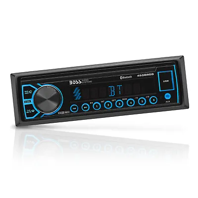 BOSS Audio Systems 455BRGB Bluetooth Audio Car Stereo | Certified Refurbished • $45.28