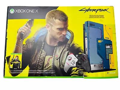 Microsoft Xbox One X Cyberpunk 2077 Limited Edition Console Bundle - 1TB NEW • $549.99