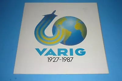  Varig 1927-1987  -brazil's First Airline Picture Disc Record Album Lp-import  • $19.95