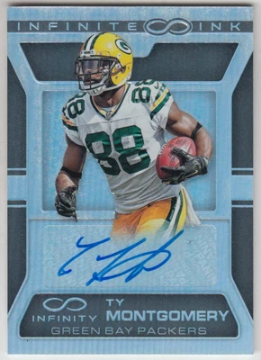 $10 • Buy 2016 Panini Infinity Infinite Ink #7 Ty Montgomery Autograph /388 