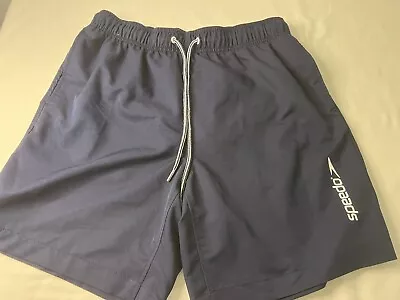 Navy Speedo Men’s Shorts/Swim Trunks Size Medium NWOT • $23.95