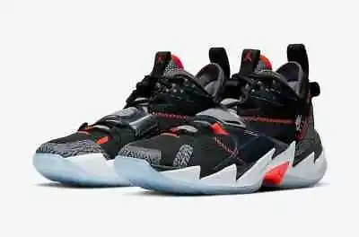 $266 • Buy Nike Air Jordan Why Not Zer0.3 Black Cement CD3003-006 Trainers 47.5 US 13 Shoes