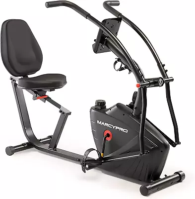 Dual Action Cross Training Recumbent Exercise Bike With Arm Exercisers Gym Equi • $366.99