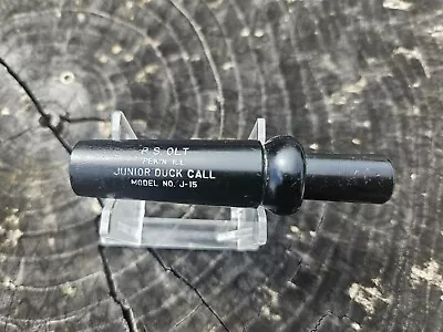 VTG P.S. Olt Pekin ILL Junior Duck Call Model J-15 BLACK • $59.99