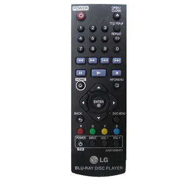 Remote Control For LG BP735 3D Blu-ray Disc Player With Smart & Wi-Fi • £13.20