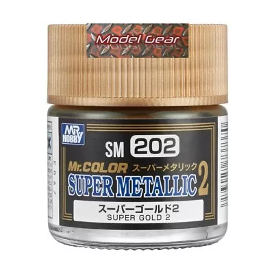 Mr. Hobby Mr. Color - SM-202 - Super Gold 2 Super Metallic 2 - 10ml Paint • £4