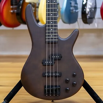 Ibanez SR Gio Series Bass Guitar (Walnut Flat) • $539