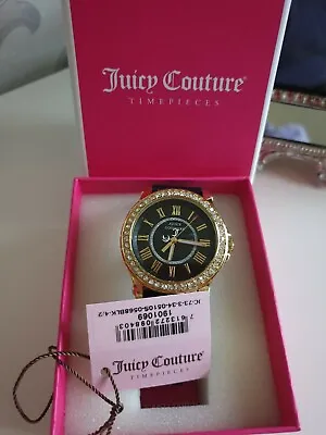 £19.99 • Buy Juicy Couture Black And Gold Watch