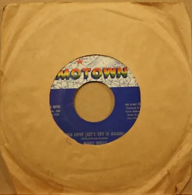 MARY WELLS Old Love (Try) *YOU BEAT ME TO THE PUNCH* Soul R&B 45 On MOTOWN 1032 • $20