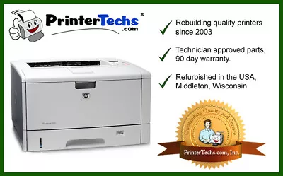 HP LaserJet 5200N 5200 Laser Printer - PrinterTechs Reman. Q7544A Q7543A • $759