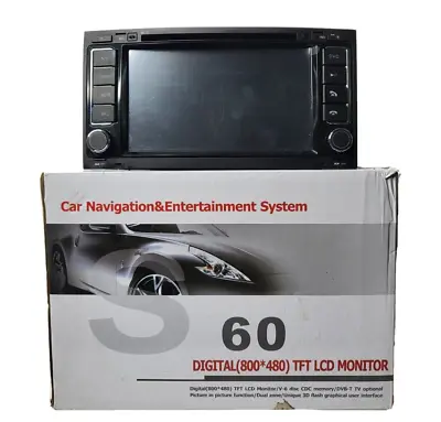 Digital 800*480 TFT LCD Monitor S60 Car Navigation Radio Entertainment System • $74.95