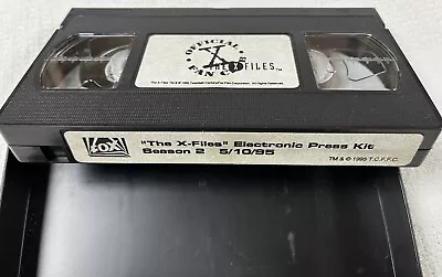 The X-Files Season Two EPK Electronic Press Kit VHS. Fan Club. 5/10/1995 TESTED • $61