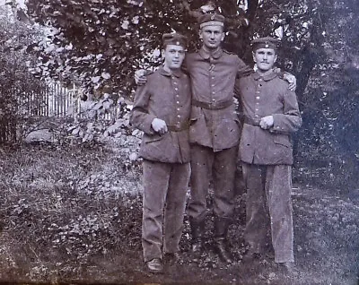 1915 Male Classic-friends For Ever As German Fighters Gay Int Photo • $2.13