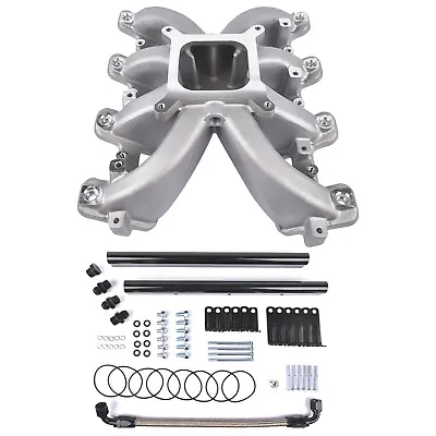 Single-Plane EFI Intake Manifold W/ Fuel Rails 300-137 For GM Gen LS1 LS2 LS6 • $248