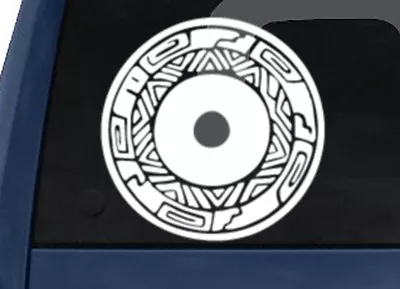 Ancient Ornament- Aztec Mayan Civilization Circle - Car Tablet Vinyl Decal • $5.99
