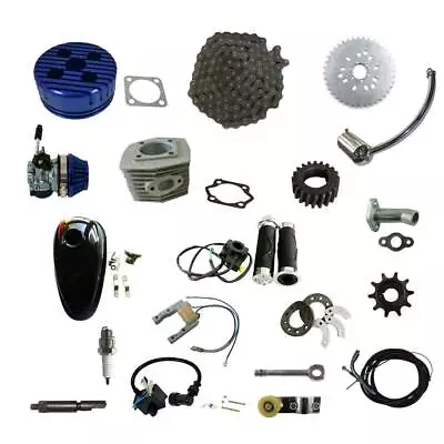 66cc 80cc Bicycle Engine Kit Motorized Gas 415chain Cycle Bicycle • $6.99