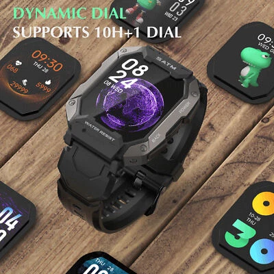 $47.47 • Buy Smart Watch Sleep Blood Pressure Monitoring Body Heart Rate Waterproof Sport AU