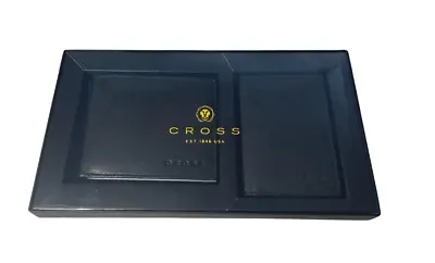 £12.49 • Buy Cross Luxury Insignia Express Leather Wallet Business Card Case 2 Piece Gift Set