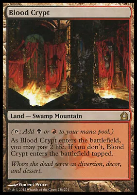 MTG Magic The Gathering Blood Crypt (238/286) Return To Ravnica LP • $15.95