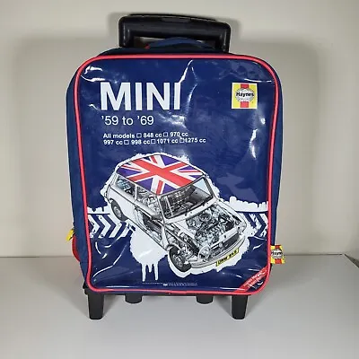 Haynes Manual Mini Cooper Carry On Suitcase Canvas Rucksack Bag Classic Car RARE • £39.95