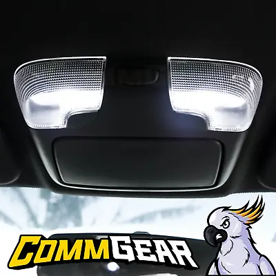 2XWhite Front Interior Map Light Sunglasses Holder LED VY VZ WH WK CALAIS SS HSV • $20