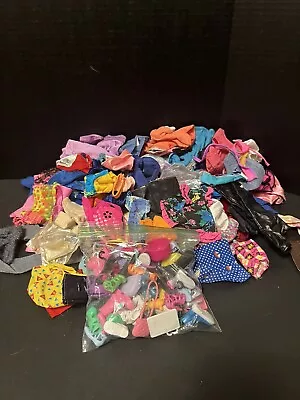 Huge Vintage Barbie Clothes Lot Of 160+ Items Shoes Accessories • $65