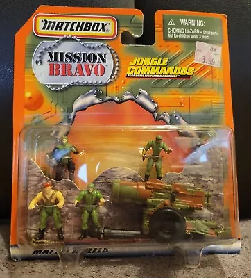 Matchbox Mission Bravo  Jungle Commandos  Fearsome Fighting Machines 35462 NIB • $10