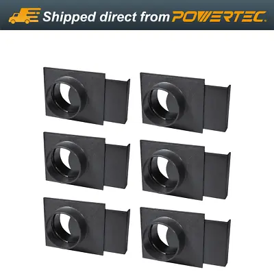 POWERTEC 70108-P6 4 Inch Blast Gate For Dust Collector/ Vacuum Fittings 6PK • $34.99
