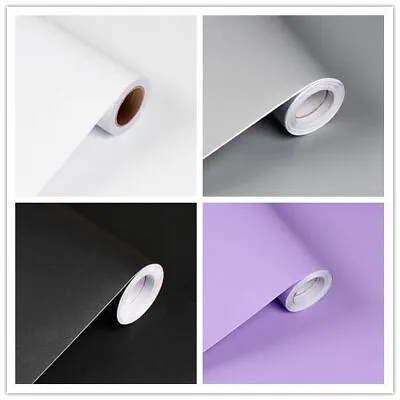 6m Matte Waterproof Wallpaper Peel And Stick Self Adhesive Contact Paper Bedroom • $18.99