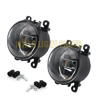 Pair Front Clear Lens Bumper Fog Light Lamps Assembly For Ford Focus Mustang US • $20.99