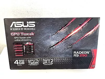 ASUS Radeon R9 290 R9290 4GB GDDR5 2xDVI 1xDP 1xHDMI Video Graphics Card NEW • $99