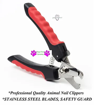 PAW BRAND LARGE BIG DOG NAIL CLIPPER SAFETY GUARD&LOCK Scissor Claw Trimmer • $16.99