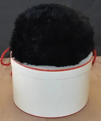 Vtg 1950s Designer Mr John Juniorette Hat Box Lambs Wool Hat Made In Italy Small • $59.99