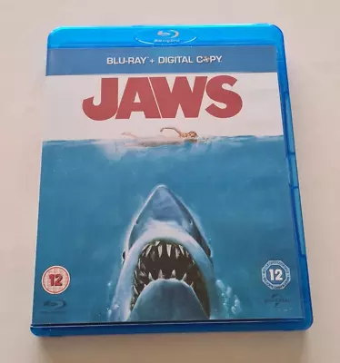 Jaws Blu-ray 2 Discs Spielberg Roy Scheider Richard Dreyfuss Robert Shaw • £6.99
