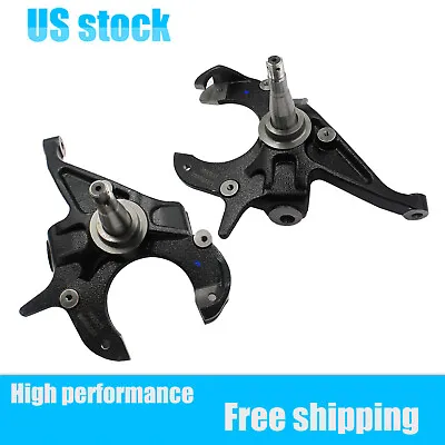 2PCS For 1982-2004 Chevrolet S10 GMC Sonoma Jimmy 2 Inch Front Drop Spindles  • $120.95